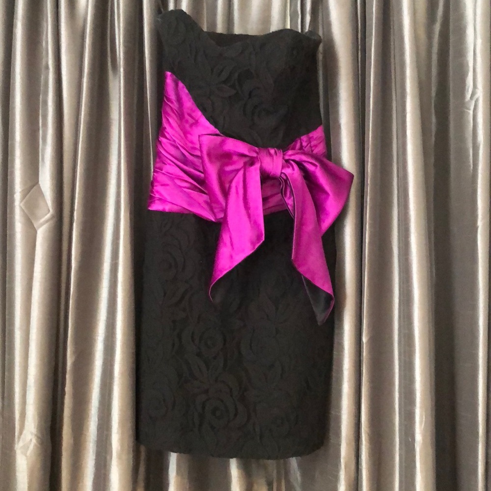 Betsy Johnson strapless dress